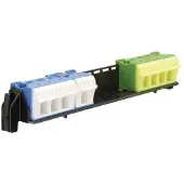 Hager VZ462 Klemmenträger Volta QuickConnect bestückt 2R
