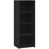vidaXL Highboard Schwarz 45x41x124 cm Holzwerkstoff