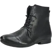 Think! Think Schnürstiefel Kaltfutter in schwarz, Gr. 42