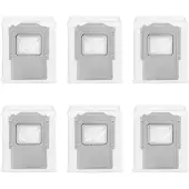 INF 6er-Pack Staubbeutel für DJI ROMO Staubsaugerroboter, Vliesstoff