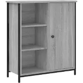 vidaXL Sideboard Grau Sonoma 70x30x80 cm Holzwerkstoff