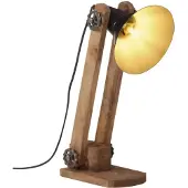 vidaXL Schreibtischlampe 25 W Schwarz 23x13x52 cm E27