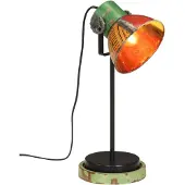 vidaXL Schreibtischlampe 25 W Mehrfarbig 17x17x50 cm E27