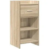 vidaXL Sideboard Sonoma-Eiche 40 x 36 x 80 cm Holzwerkstoff