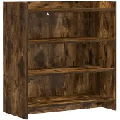 vidaXL Sideboard Geräucherte Eiche 75 x 36 x 80 cm Holzwerkstoff