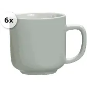 Ritzenhoff & Breker Espressotasse 100ml 6er Set Jasper mint