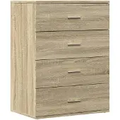 vidaXL Sideboard Sonoma-Eiche 60x39x80 cm Holzwerkstoff