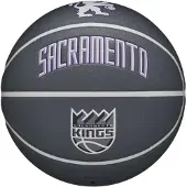 Wilson NBA Team City Collector Sacramento Kings Ball Grau 7
