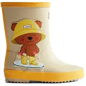 Hunter Boots Regenstiefel Unisex Beige Gummi