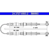 Ate Handbremsseil Seilzug Feststellbremse für FIAT Panda Schrägheck (141) Hinten 24.3727-0503.2