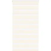 vidaXL Doppelrollo Marmorbeige 80x100 cm Stoffbreite 75,9 cm Polyester