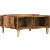 vidaXL Couchtisch Altholz-Optik 60x60x30 cm Holzwerkstoff