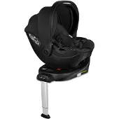 Lionelo Moxie i-Size Babyschale inkl. Basis, Black Carbon