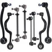 BESTPRICE Querlenkersatz Stahl komplett 8-Teilig [Hersteller-Nr. 10661412] für BMW