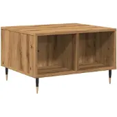 vidaXL Couchtisch Artisan-Eiche 60x50x36,5 cm Holzwerkstoff