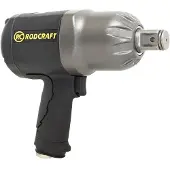 Rodcraft Druckluft-Schlagschrauber RC2405, Vierkant 1, max. Lösemoment 2300 Nm, 5760 U/Min, 3-stufige Leistungsreduzierung beim Anziehen, wiegt nur 3