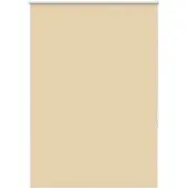 vidaXL Verdunkelungsrollo Beige 110x150 cm Stoffbreite 105,7 cm