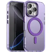 Techsuit - CandyCase MagSafe Schutzhülle für iPhone 16 Pro - lila