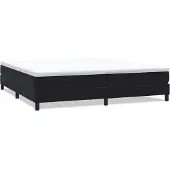 vidaXL Boxspringbett ohne Matratze Schwarz 200x210 cm Samt