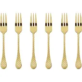 Sambonet Kuchengabeln Taormina PVD Gold (6-Teilig)