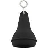 Combicraft Hotelschlüsselanhänger Mayfair mit offenem Boden 41x70mm Schwarz - 10 Stück
