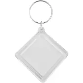 Combicraft Foto Schlüsselanhänger Raute klein, 40x45mm - 25 Stück