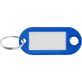 Combicraft Schlüsseletikett 48x22mm Blau- 100 Stück