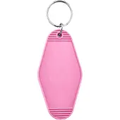 Combicraft Hunter Hotel Schlüsselanhänger Pink, 45x88mm - 5 Stück