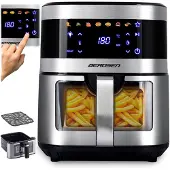 Berdsen Frytkownica beztłuszczowa Air fryer BD-656 srebrna