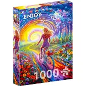 Enjoy Pedals to Freedom Puzzle 1000 Teile