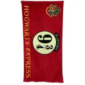 Groovy Harry Potter Hogwarts Express 9 3/4 Baumwollhandtuch