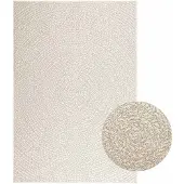 vidaXL Teppich ZIZUR Creme 120x170 cm Jute-Optik Indoor und Outdoor
