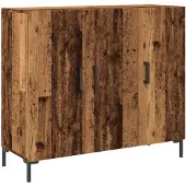 vidaXL Sideboard Altholz-Optik 90x34x80 cm Holzwerkstoff