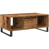 vidaXL Couchtisch Altholz-Optik 90x50x36,5 cm Holzwerkstoff