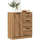 vidaXL Sideboard Artisan-Eiche 60x30x70 cm Holzwerkstoff