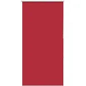 vidaXL Verdunkelungsrollo Rot 65x150 cm Stoffbreite 60,7 cm Polyester