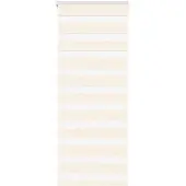 vidaXL Doppelrollo Marmorbeige 55x100 cm Stoffbreite 50,9 cm Polyester
