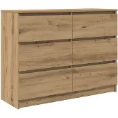vidaXL Sideboard Artisan-Eiche 100x35x76 cm Holzwerkstoff