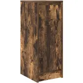 vidaXL Sideboard Räuchereiche 29,5x34x76 cm Holzwerkstoff
