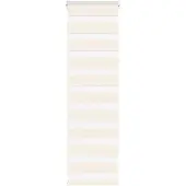 vidaXL Doppelrollo Marmorbeige 45x100 cm Stoffbreite 40,9 cm Polyester