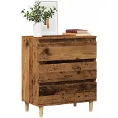 vidaXL Sideboard Altholz-Optik 60x35x70 cm Holzwerkstoff