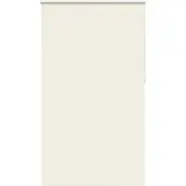 vidaXL Verdunkelungsrollo Cremeweiß 125x230cm Stoffbreite 121,6cm