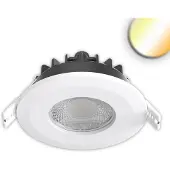 ISOLED LED Einbaustrahler Vario-68, 4W/6W, 60°, 2700/3000/4000/6000K, IP65, CRI90, weiß 117541