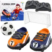 Lean Toys Fußballschuhe, ferngesteuerte Fahrzeuge, RC-Spiel, Fußballtor