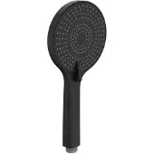 Sapho Massage-Handbrause, 3 Duschmodi, Ø 120 mm, ABS/Schwarz matt