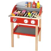 Viga Großer Holzgrill mit Zubehör