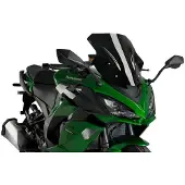 Puig 20471N Racingscheibe passend fuer KAWASAKI Z1000SX Schwarz