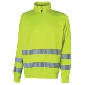 U Power Felis Halbreißverschluss-sweatshirt Gelb 3XL Mann Gelb 3XL