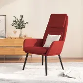 Prolenta Maison Exclusive - Relaxsessel Stoff Weinrot