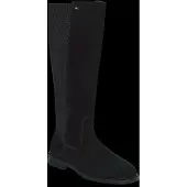 Tommy Hilfiger Stiefel Enamel Flag Suede High Chelsea FW0FW09574 Schwarz 41